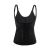 Cross-border exclusive three-layer 9-bone latex waist-cinching and belt-tightening body-shaping garment with rubber fine shoulder straps and waist seal Item Picture